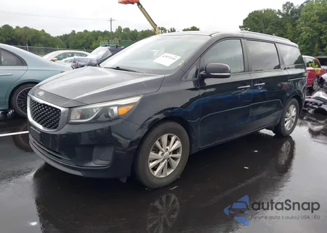 2016 Kia Sedona Lx from USA, damaged, VIN KNDMB5C16G6096527